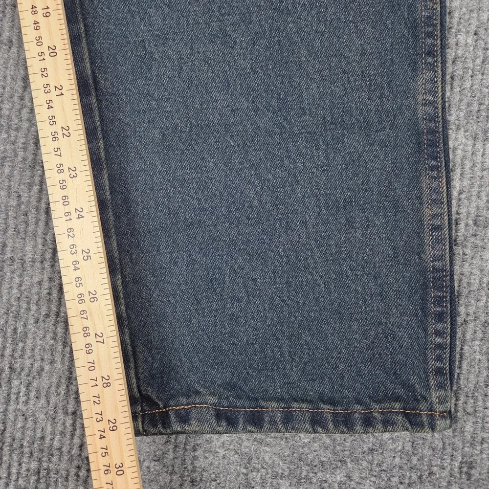 Rustler Classic Mens Relaxed‎ Fit Straight Leg Jeans Dark Wash 40x29 1087634TD